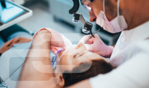 Root canal treatment.
