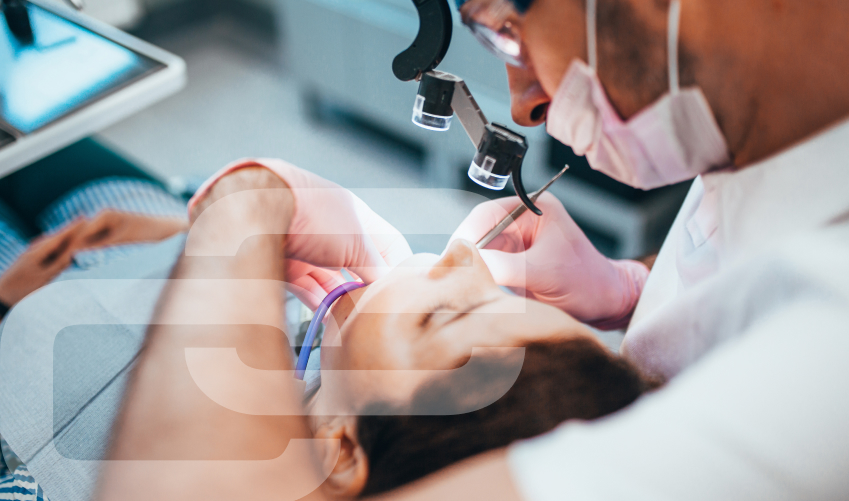 Root canal treatment.